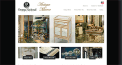 Desktop Screenshot of antiquedecormirrors.com